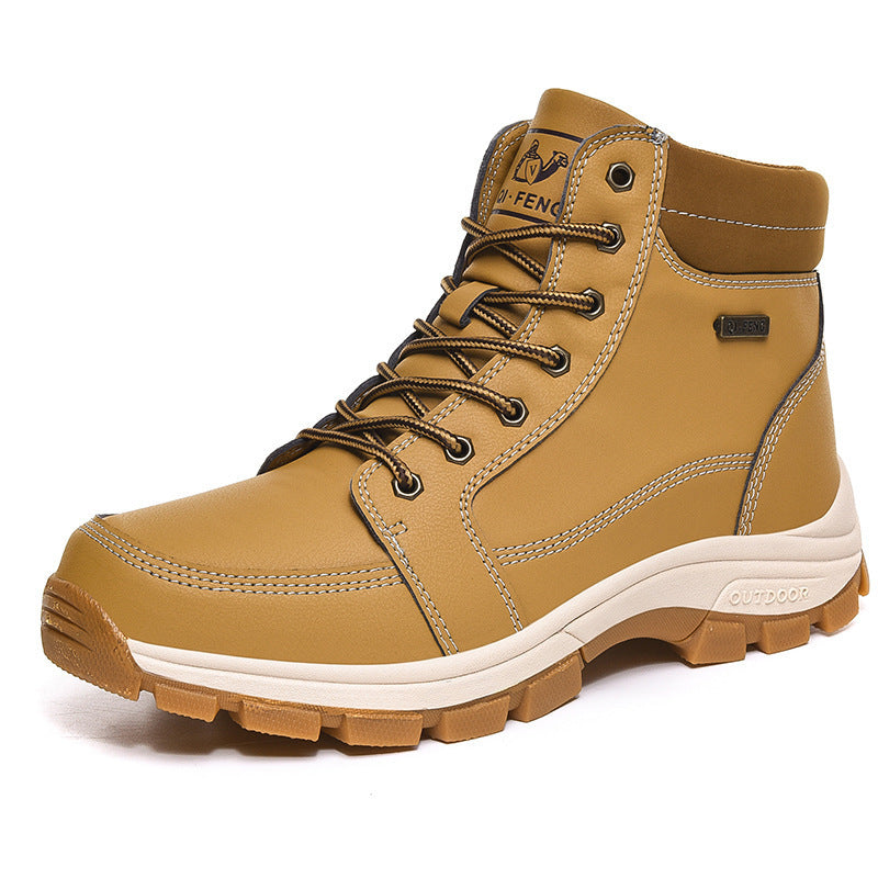 Waterproof Leather Ankle Boot