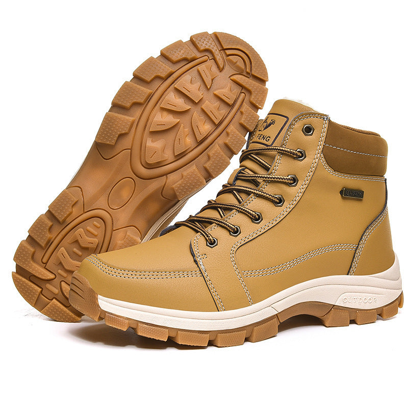 Waterproof Leather Ankle Boot