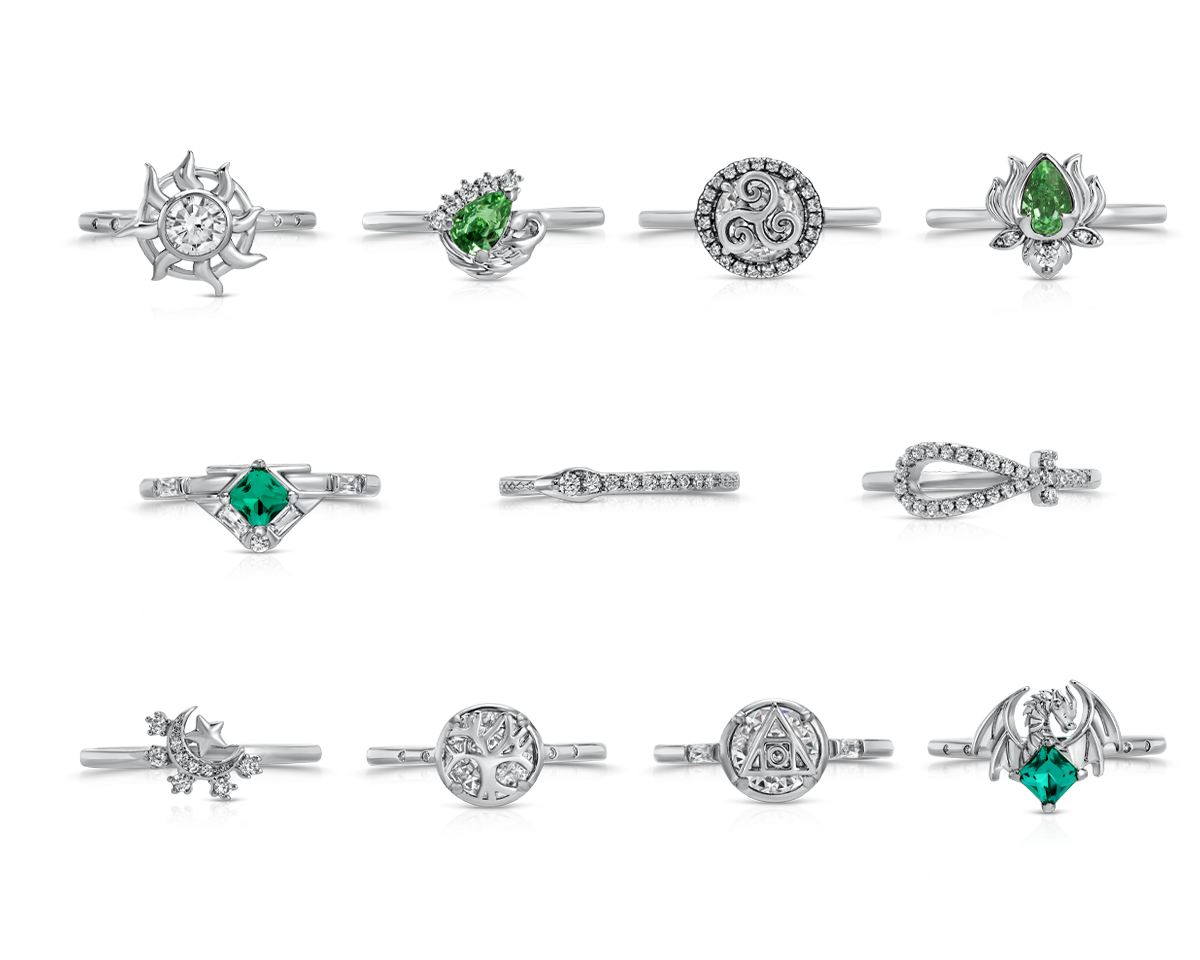Magic of the Ancients — rhodium-plated ring reveal — Sullivan Ridge & Co.