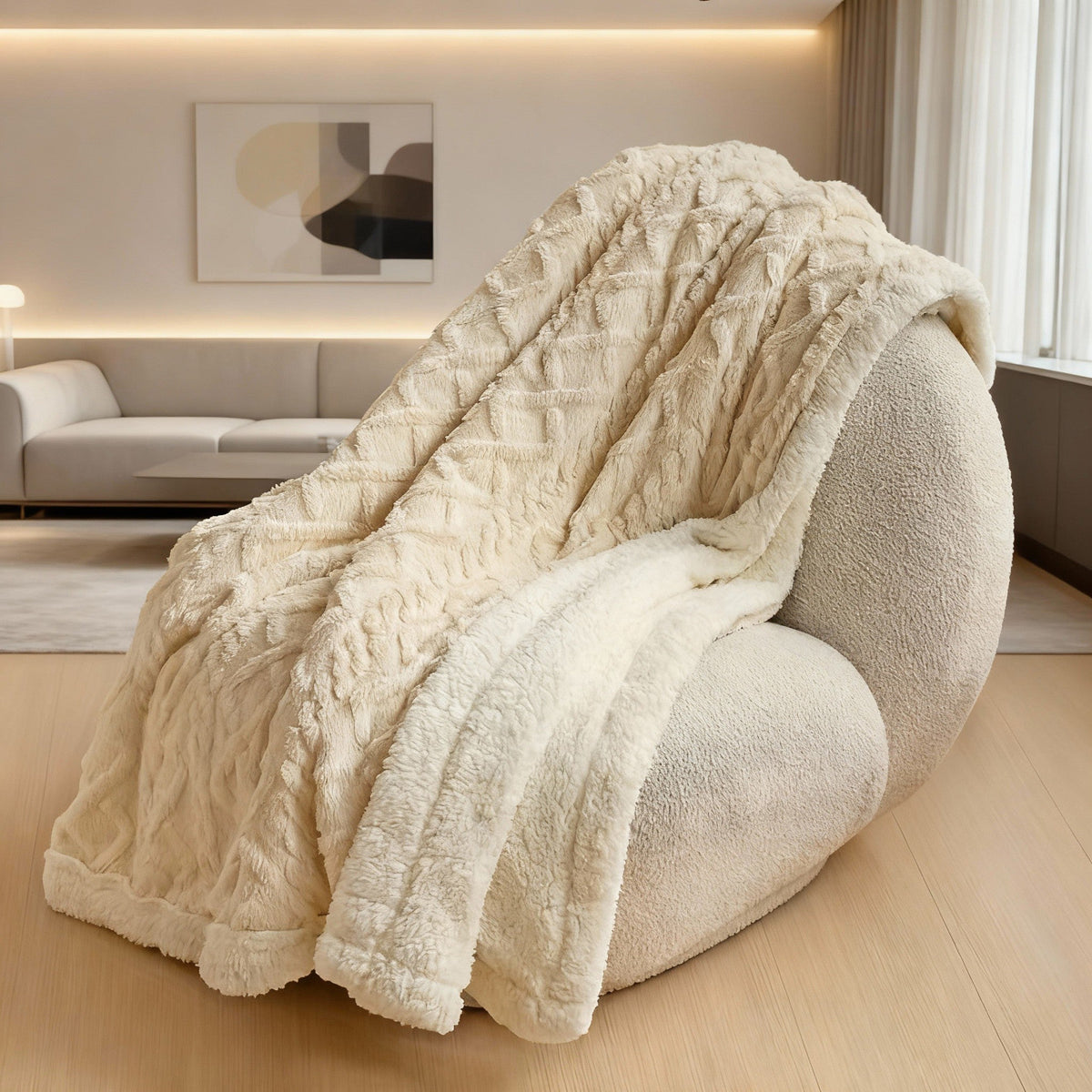 Luxury Flannel Blanket — main product image — Sullivan Ridge & Co.