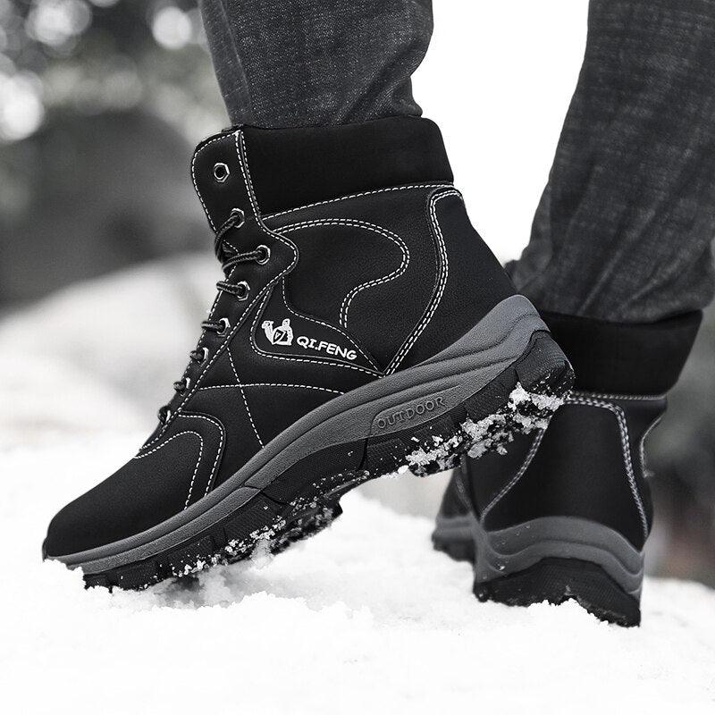 Waterproof Leather Ankle Boot