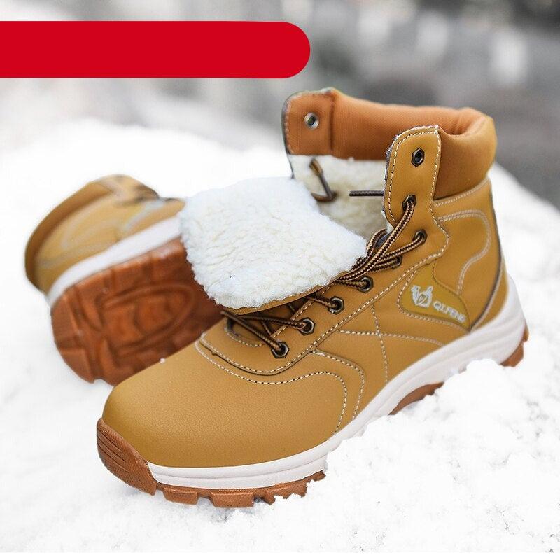 Waterproof Leather Ankle Boot
