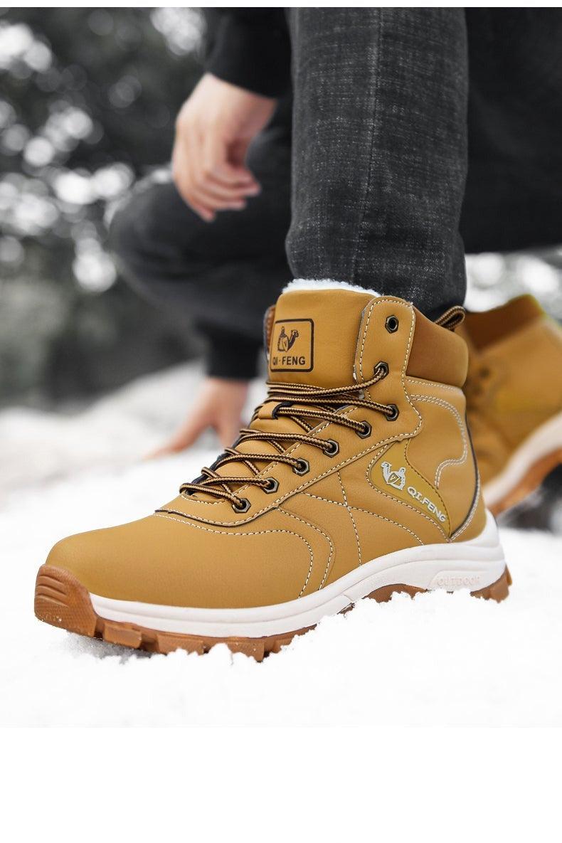 Waterproof Leather Ankle Boot