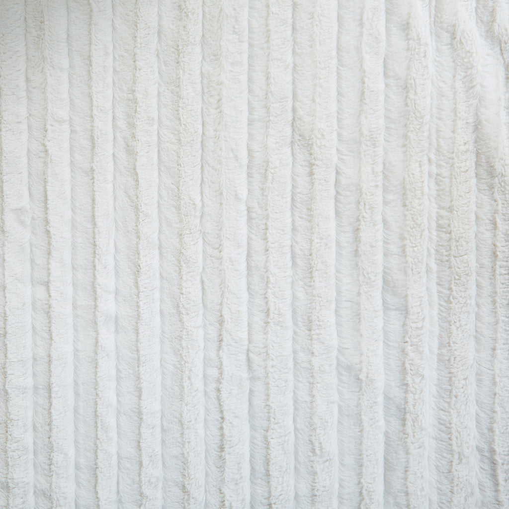 Polar Faux Fur Sherpa Throw — plush texture lifestyle — Sullivan Ridge & Co.