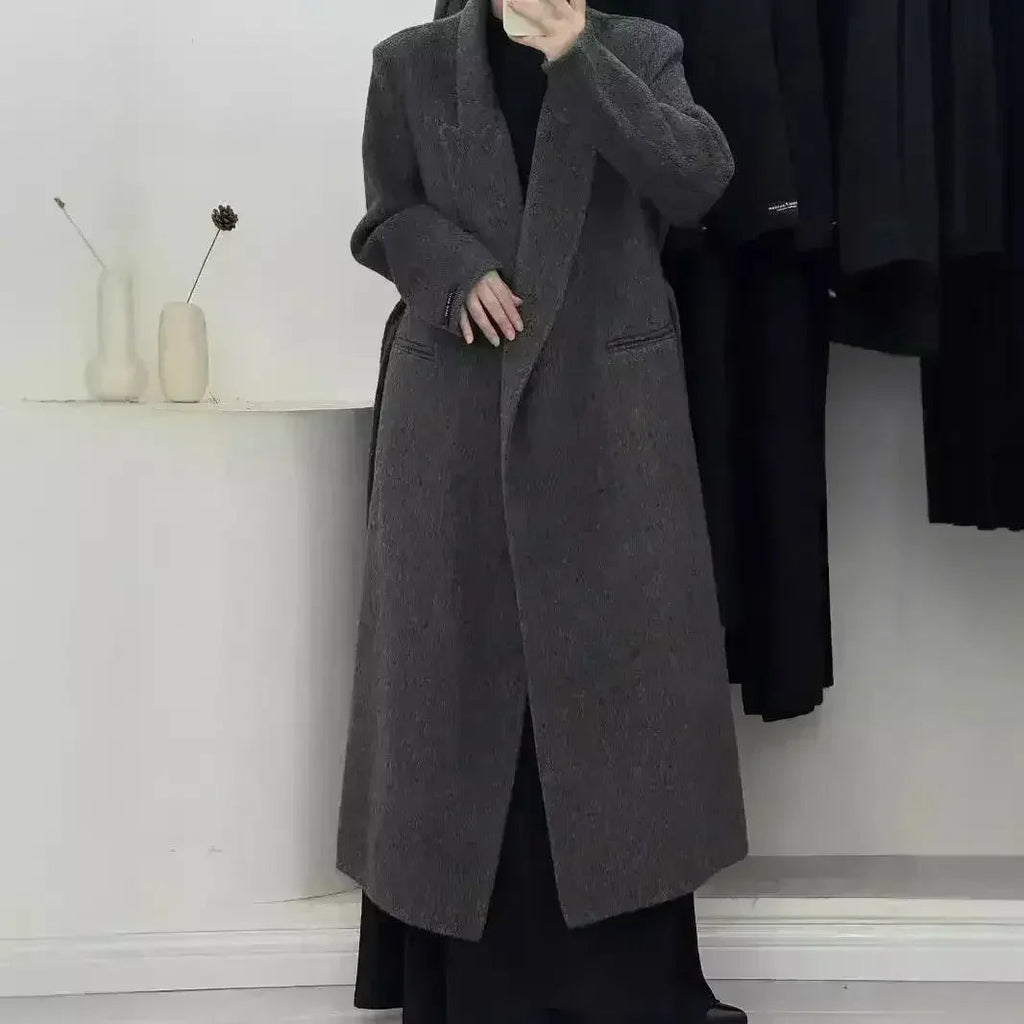 Women's Double-Sided Wool Overcoat