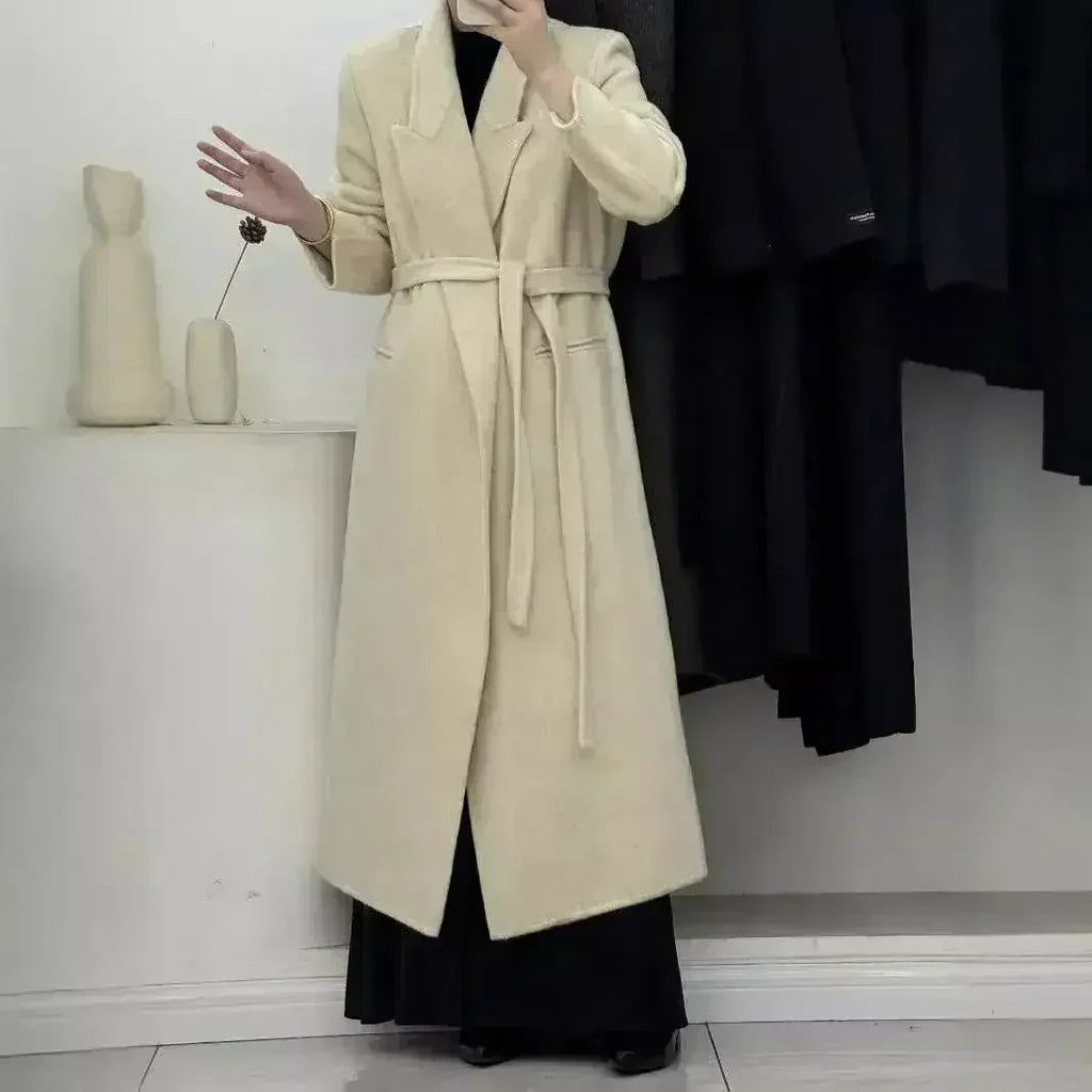 Women's Double-Sided Wool Overcoat