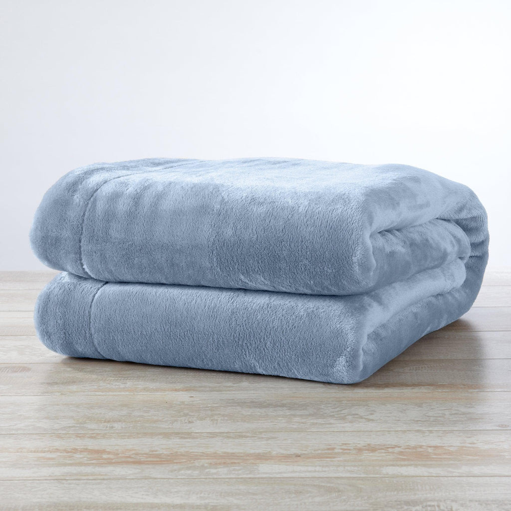 Kinsley Collection Sherpa Blanket — warm neutral colorway — Sullivan Ridge & Co.
