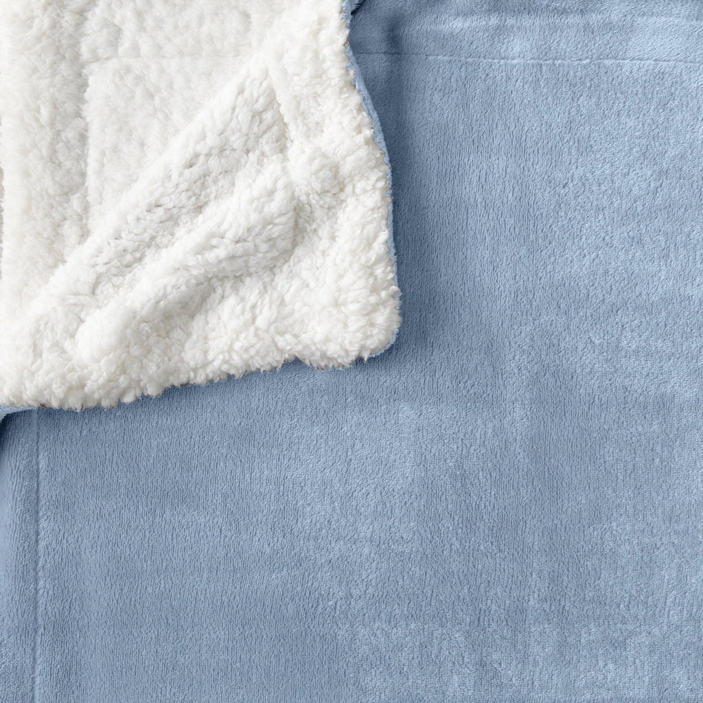 Velvet Plush Sherpa Blanket — cozy bedroom styling — Sullivan Ridge & Co.