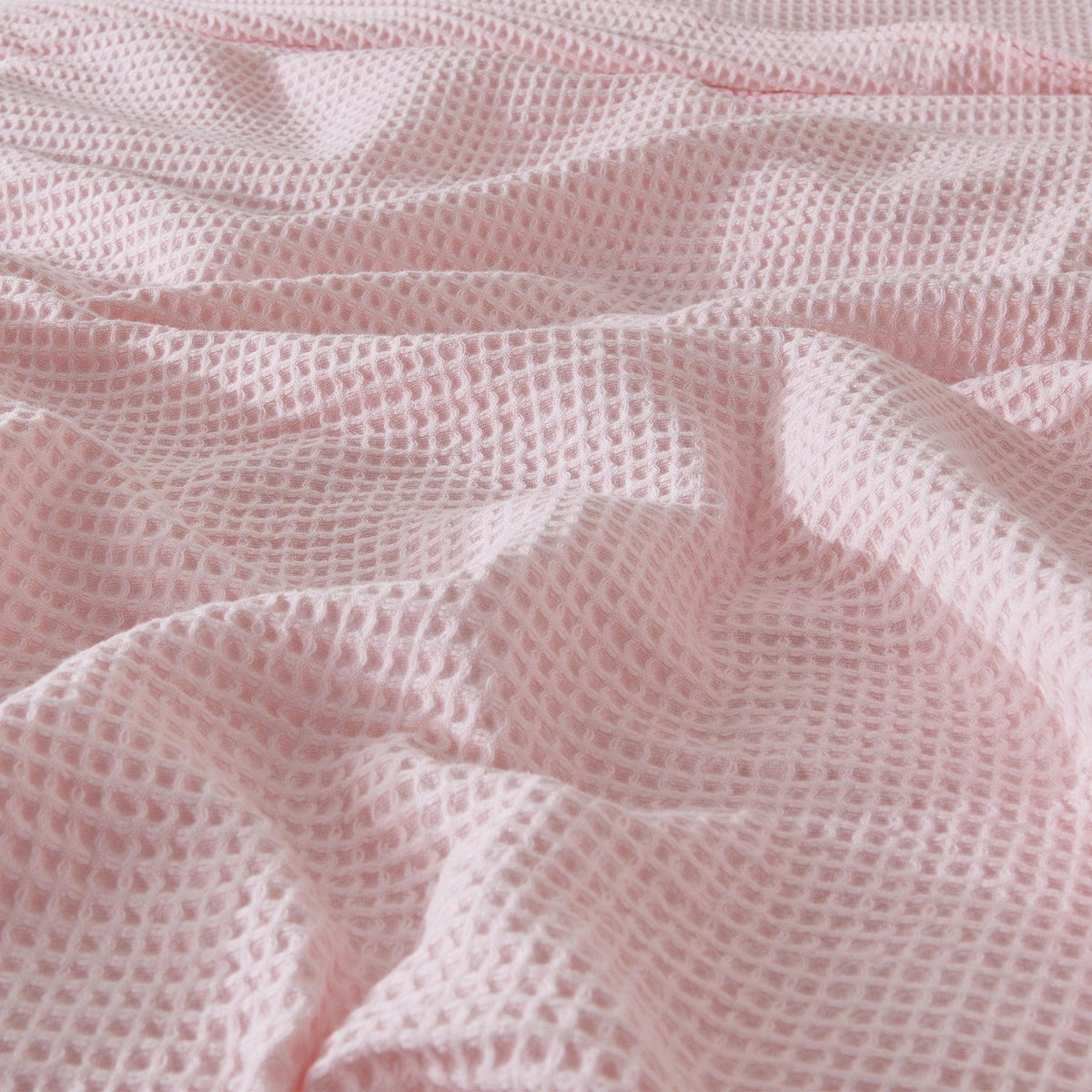 Waffle Weave Cotton Blanket — breathable lightweight — Sullivan Ridge & Co.