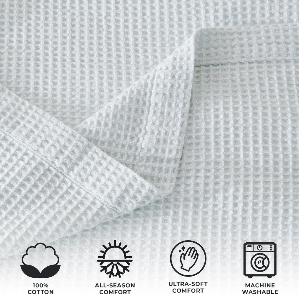 Essential Waffle Weave Blanket — sofa throw styling — Sullivan Ridge & Co.