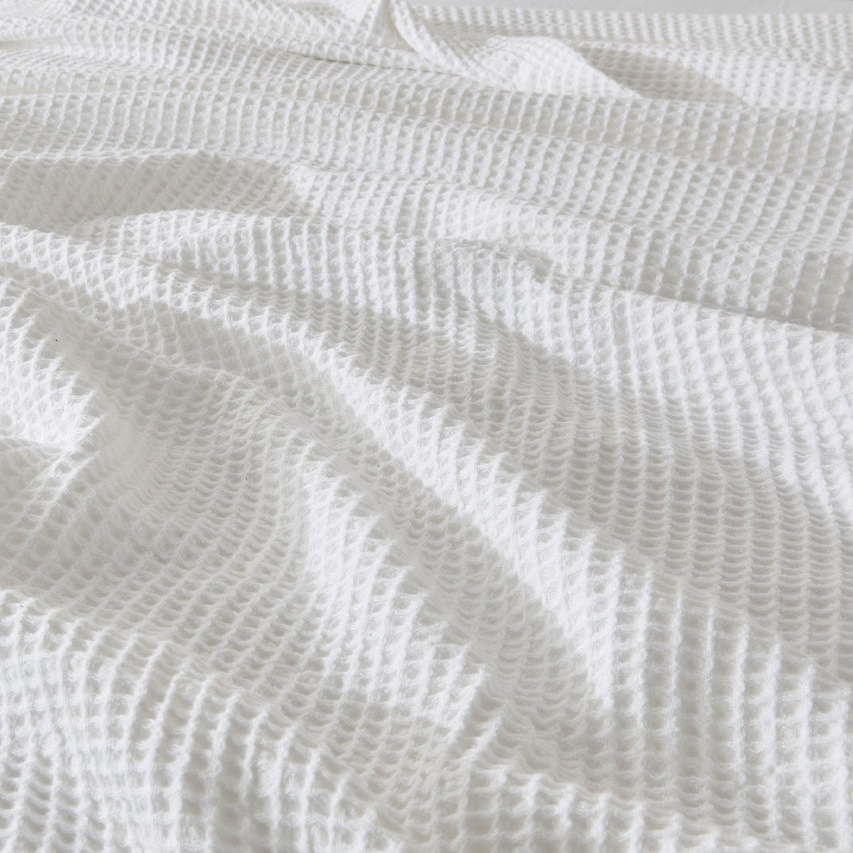 The Essential Waffle Weave Blanket — Lightweight Cotton Comfort for Every Season
