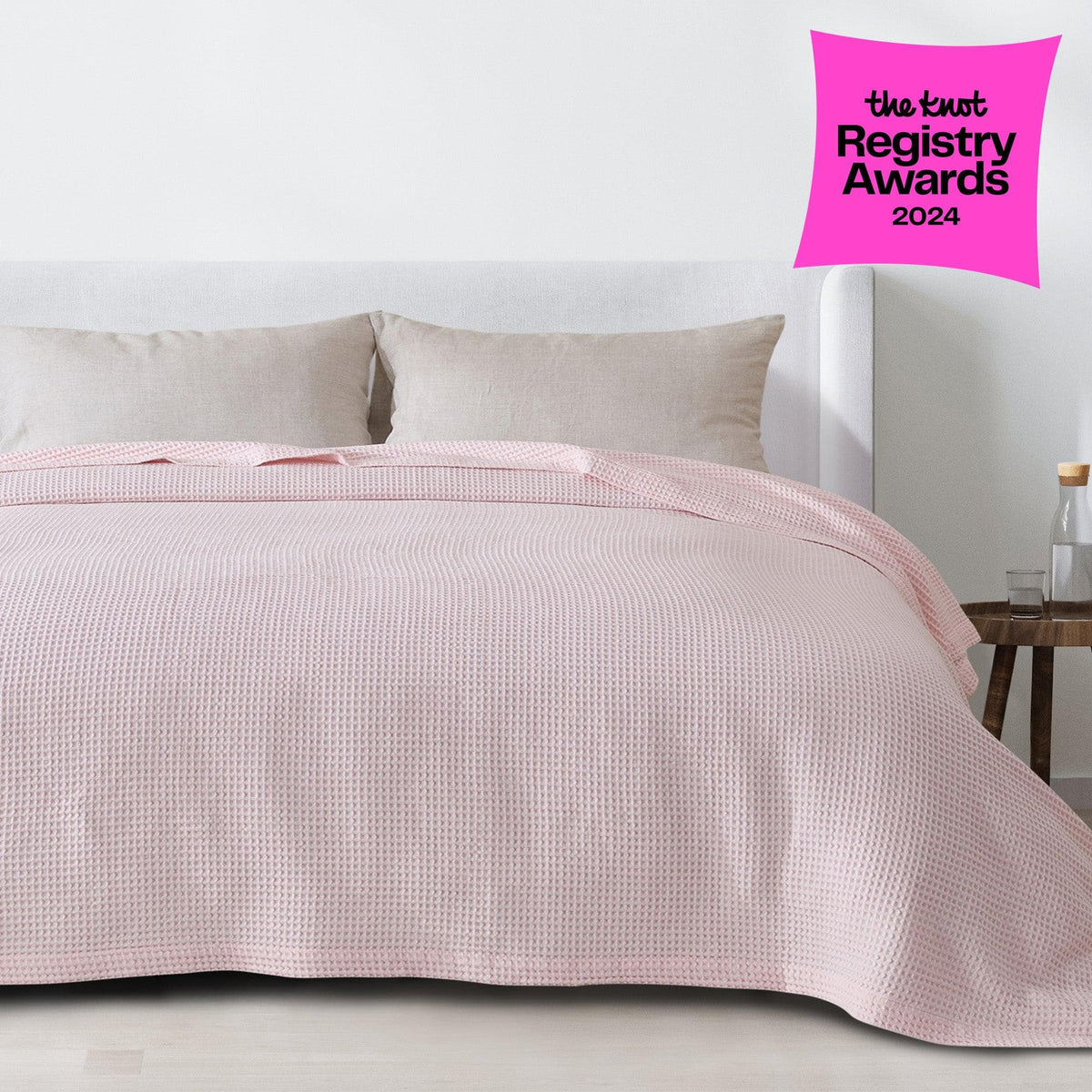Essential Waffle Weave Blanket — 100% cotton all-season — Sullivan Ridge & Co.