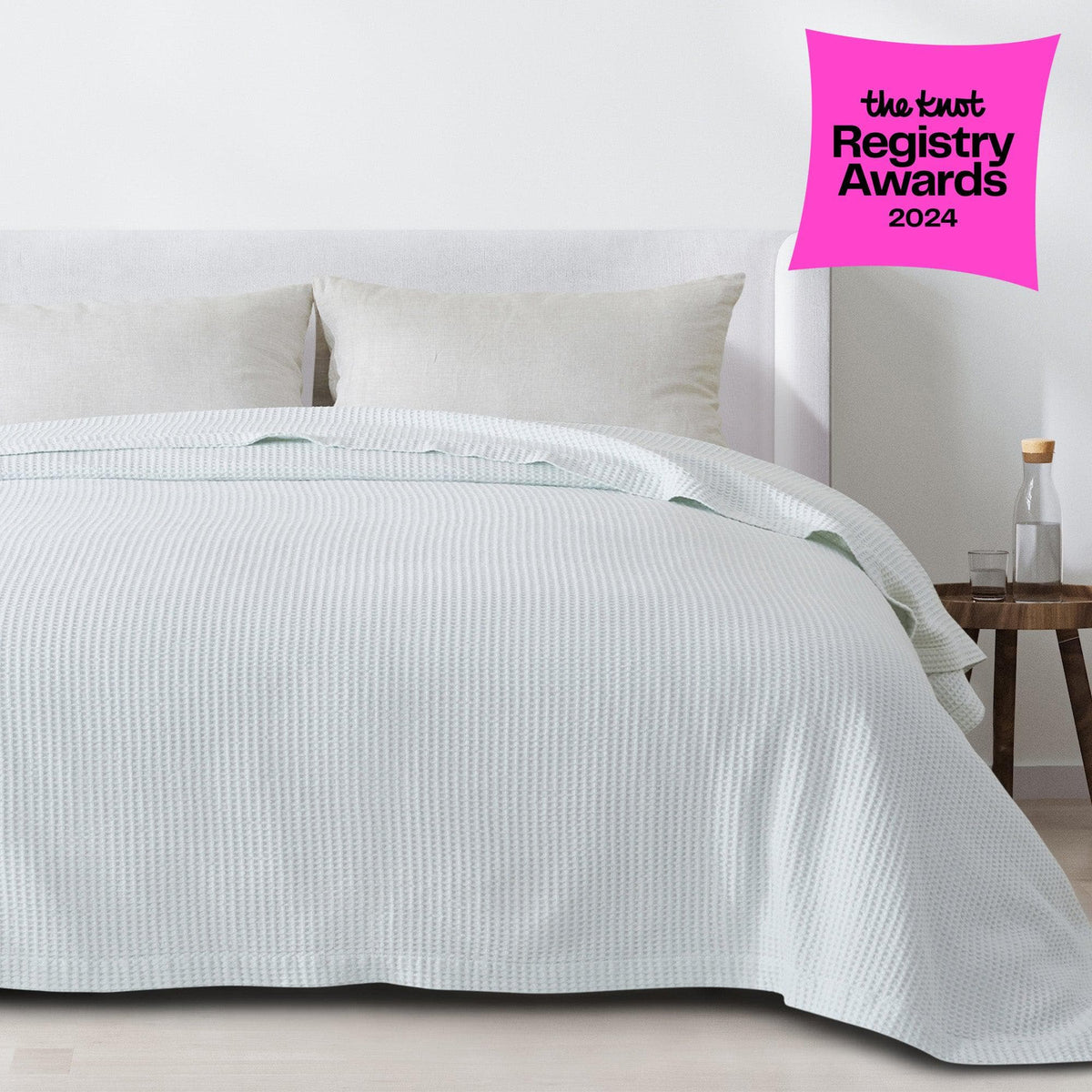 Essential Waffle Weave Blanket — full size view — Sullivan Ridge & Co.
