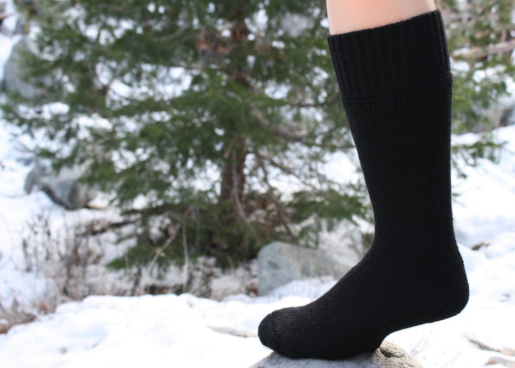 Alpine Alpaca Sock — product detail shot — Sullivan Ridge & Co.