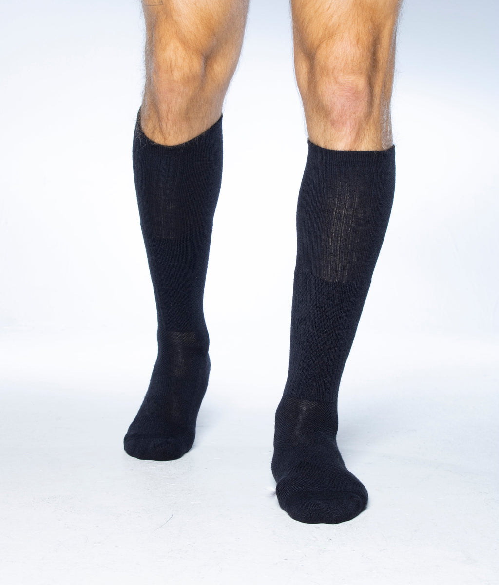 Winter Wool Sock — knit texture detail — Sullivan Ridge & Co.